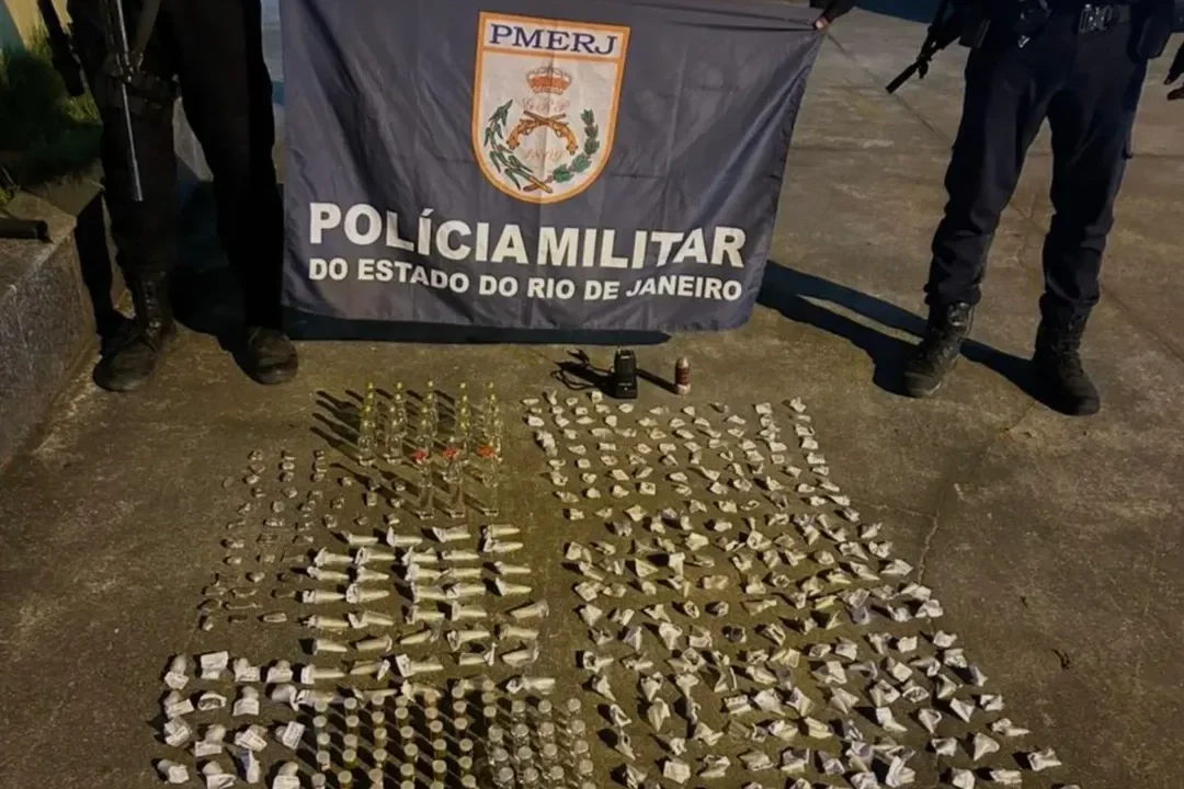 Ação contra o tráfico em Magé