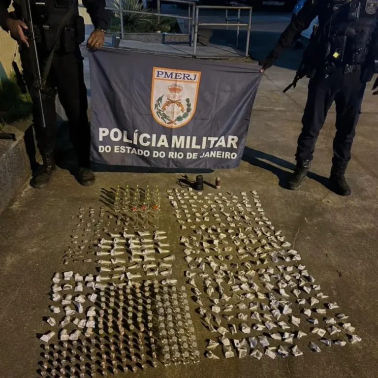 Ação contra o tráfico em Magé